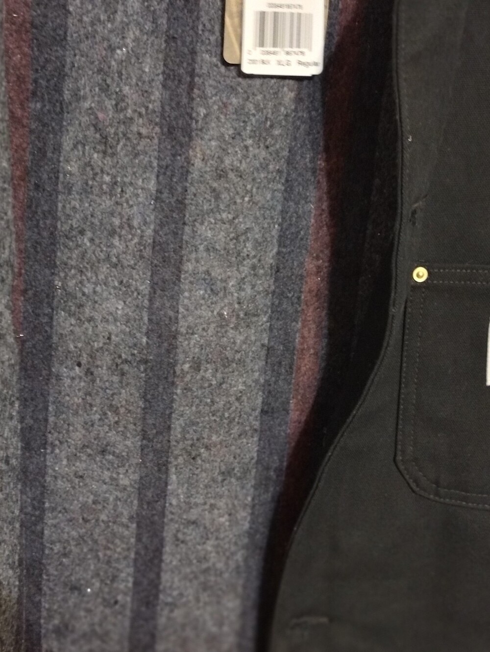 Vintage Carhartt Blanket Lined Chore Coat NWT XL - Picture 7 of 14